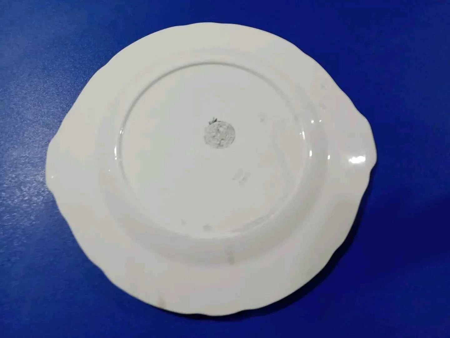 Boch Louvier Cake Plate Made In Belgium RARE - Helsby Vintage
