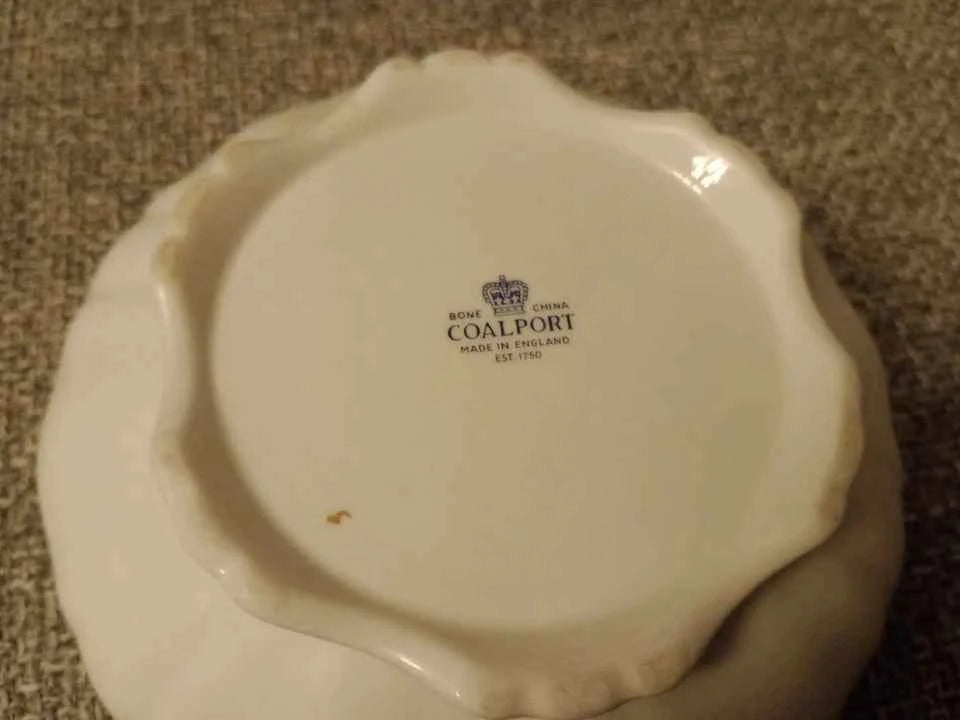 Coalport Revelry Powder Box Vintage Collectable - Helsby Vintage