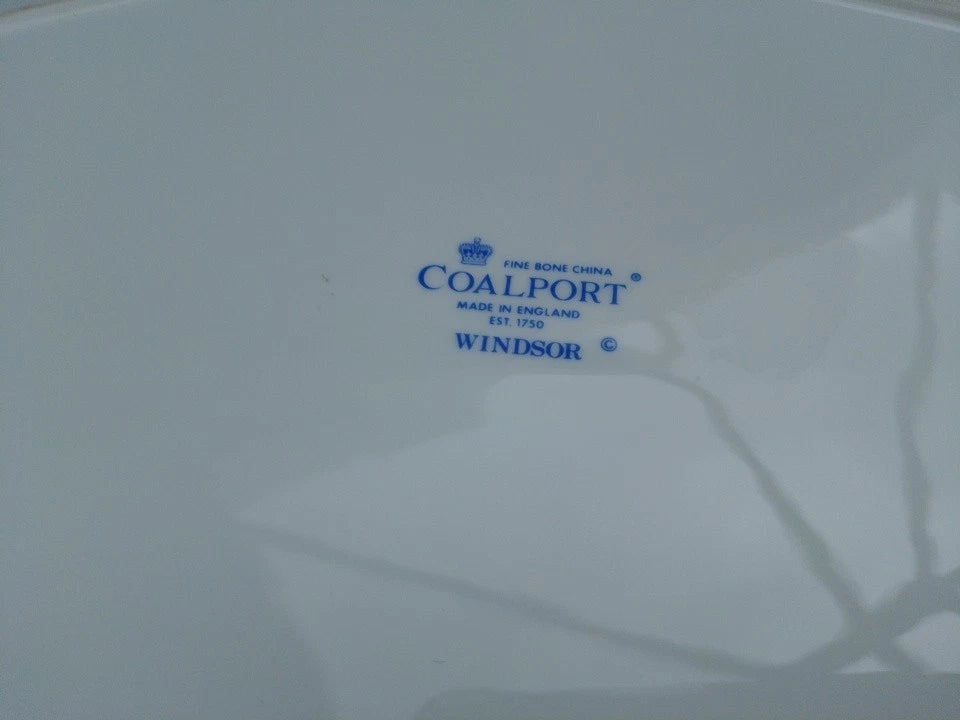 Coalport Windsor Replacement 15.5" 40cm Serving Platter Vintage 1980s RARE - Helsby Vintage
