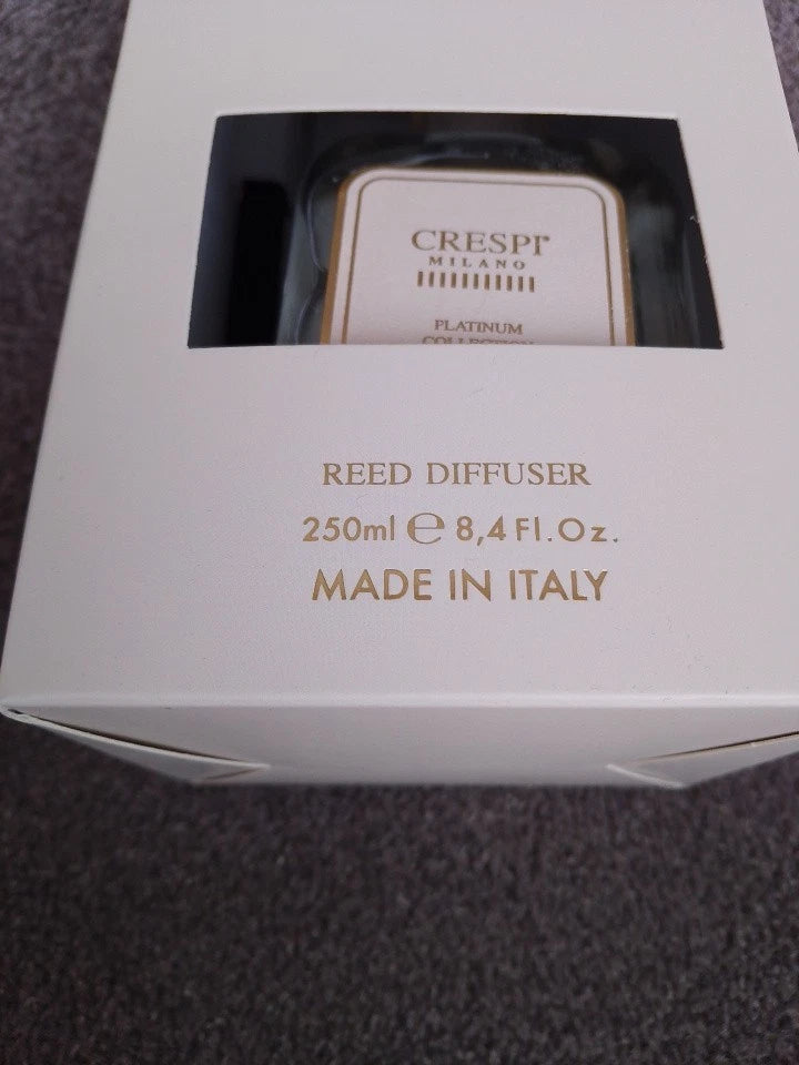 NEW Crespi Milano Reed Diffuser Linen And Fig Platinum Collection NO 1. 250ml - Helsby Vintage