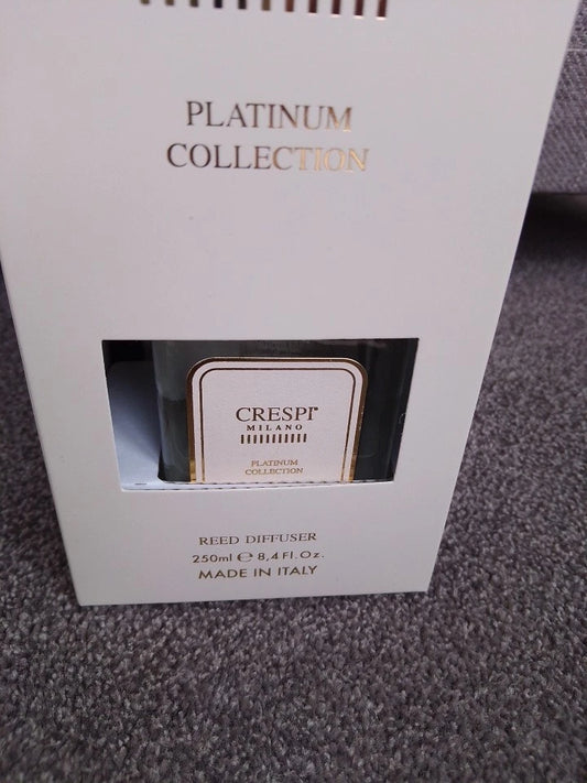 NEW Crespi Milano Reed Diffuser Linen And Fig Platinum Collection NO 1. 250ml - Helsby Vintage