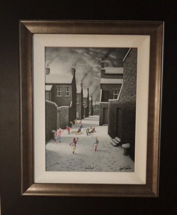 Leigh Lambert Ambushed Limited Edition 27 Of 95 Framed Giclee Print - Helsby Vintage