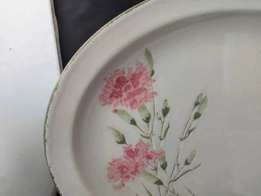 Midwinter Stonehenge Invitation Carnation 13 1/2" Platter Rare - Helsby Vintage