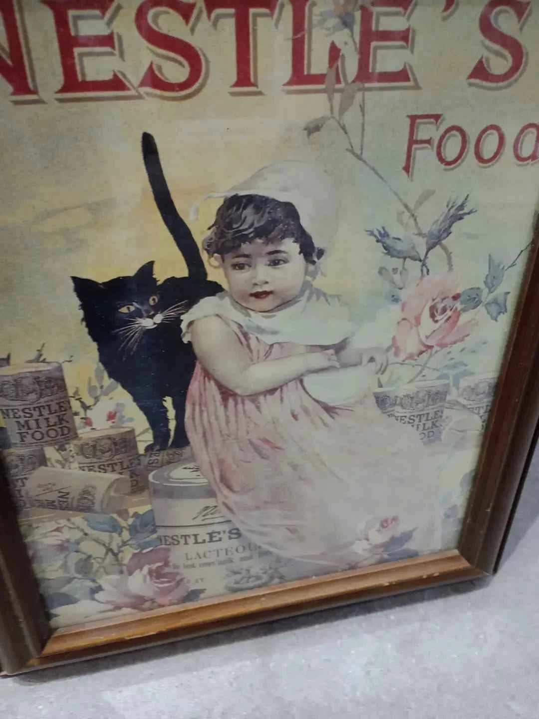 Vintage Nestle's Food Advert Pictures and Peek, Frean & Co's Biscuits - Helsby Vintage