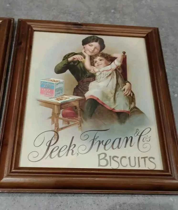 Vintage Nestle's Food Advert Pictures and Peek, Frean & Co's Biscuits - Helsby Vintage