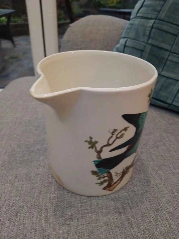 Portmeirion England Birds Of Britain E Donovan Pitcher Large Jug - Helsby Vintage