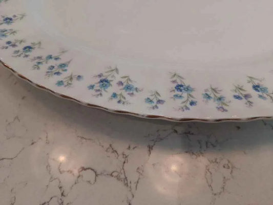 Royal Albert Memory Lane Large Oval Serving Platter 13 Inch - Helsby Vintage