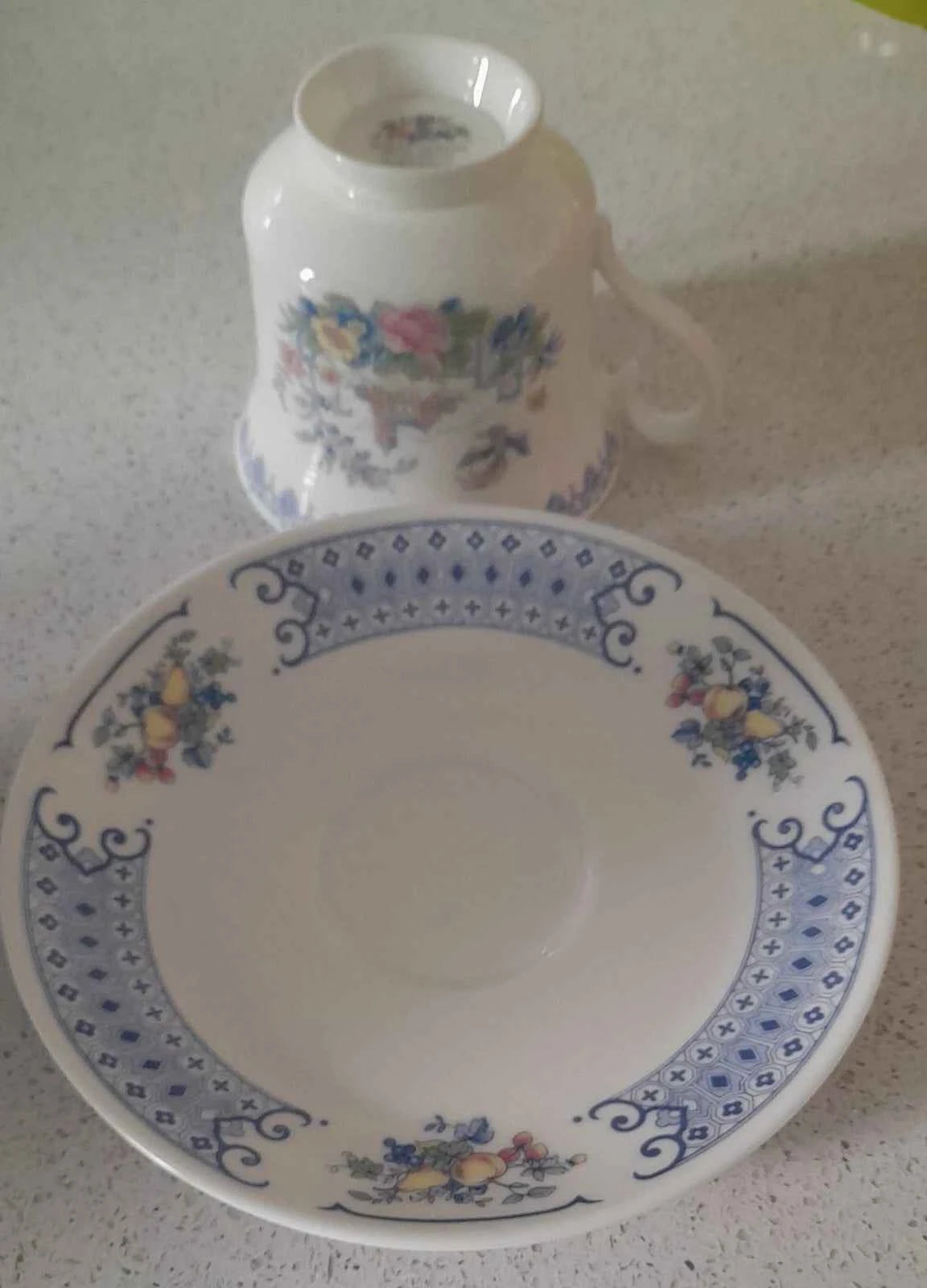 Royal Albert Songbird Set Of SIX Tea Cups And Saucers - Helsby Vintage