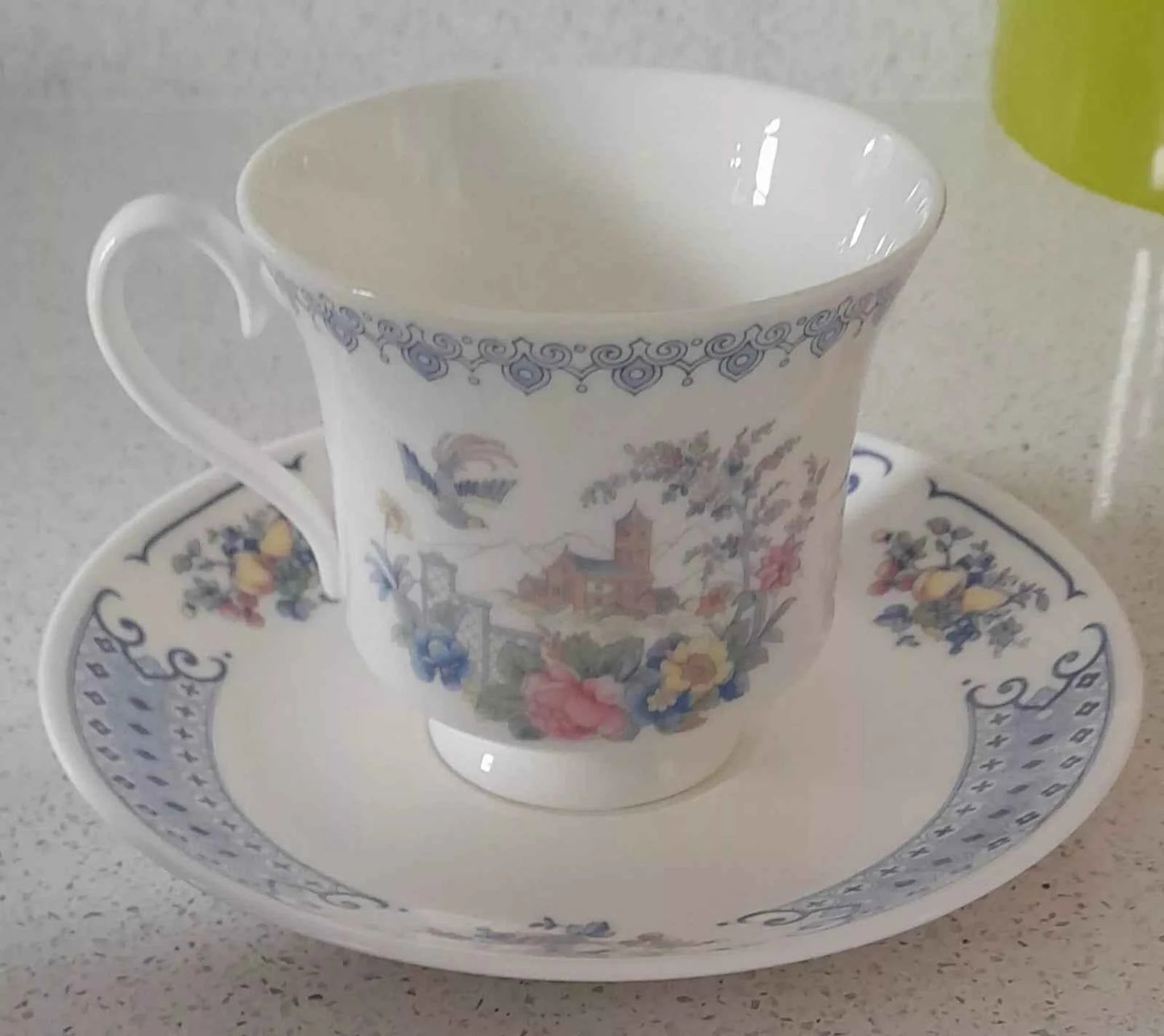 Royal Albert Songbird Set Of SIX Tea Cups And Saucers - Helsby Vintage