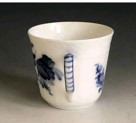 Royal Copenhagen Demitasse Cup And Saucer Blue Flower 10 1546 - Helsby Vintage