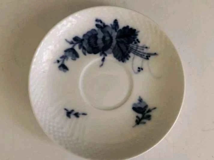 Royal Copenhagen Demitasse Cup And Saucer Blue Flower 10 1546 - Helsby Vintage