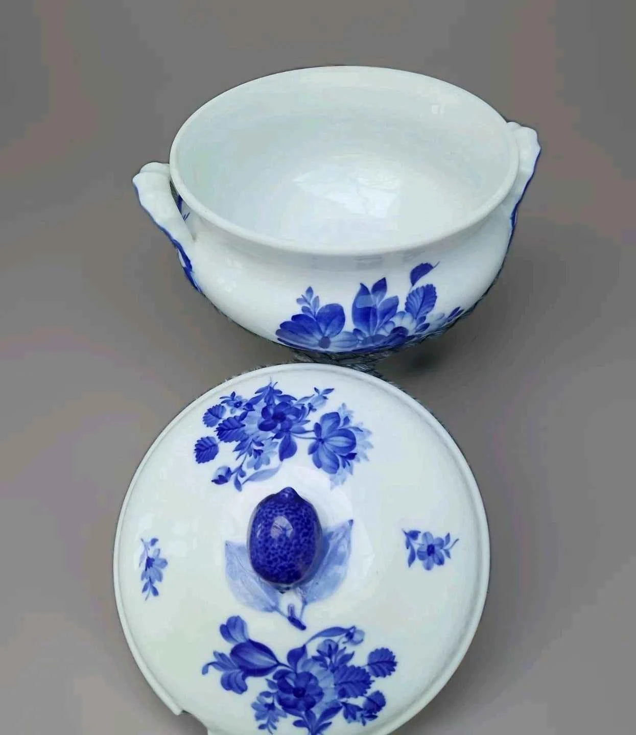 Royal Copenhagen Blue Flower Tureen Vintage Dinner Ware 8111 - Helsby Vintage