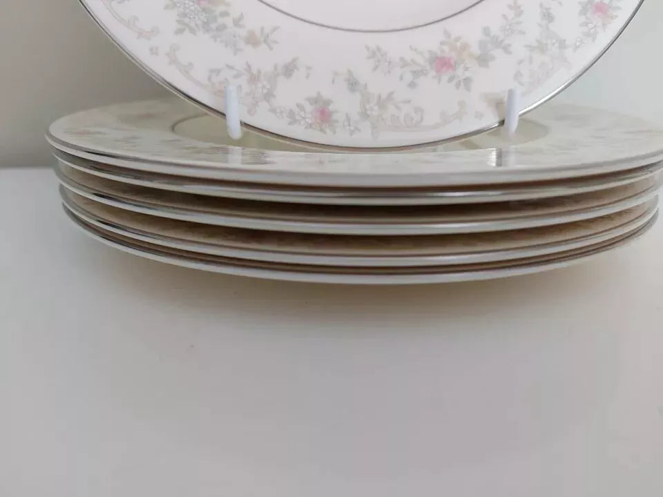Royal Doulton Diana Romance Collection Set Of 6 Salad Plates 20.5cm - Helsby Vintage