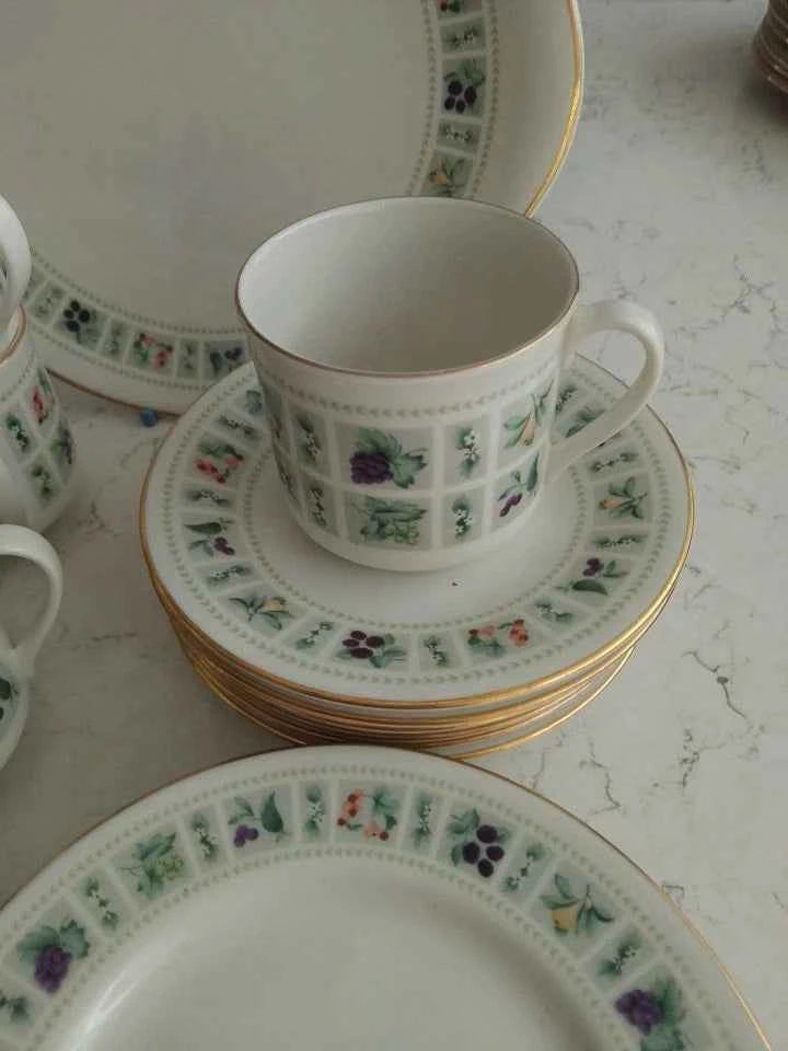 Royal Doulton Tapestry Tea Set For Six - Helsby Vintage