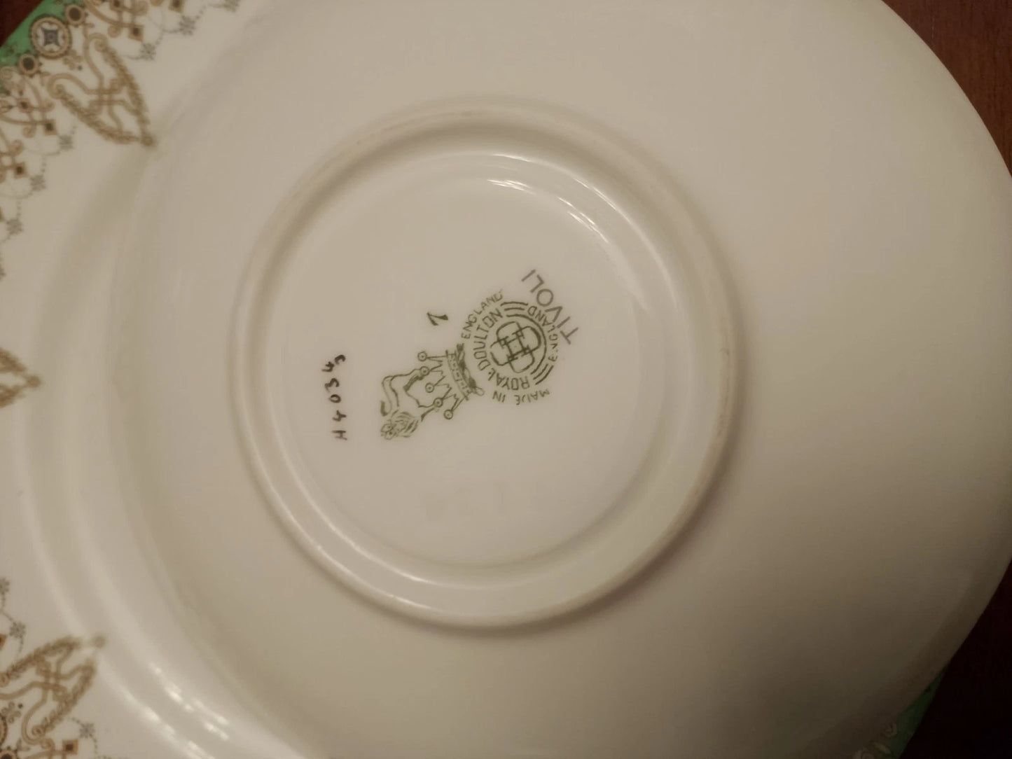 Royal Doulton Tivoli Set Of Four Trios Cups, Saucers, Side Plates Vintage Teaset - Helsby Vintage