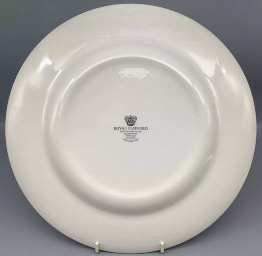 NEW Royal Stafford Christmas Morning Set Of 6 Salad Plates 8" - Helsby Vintage