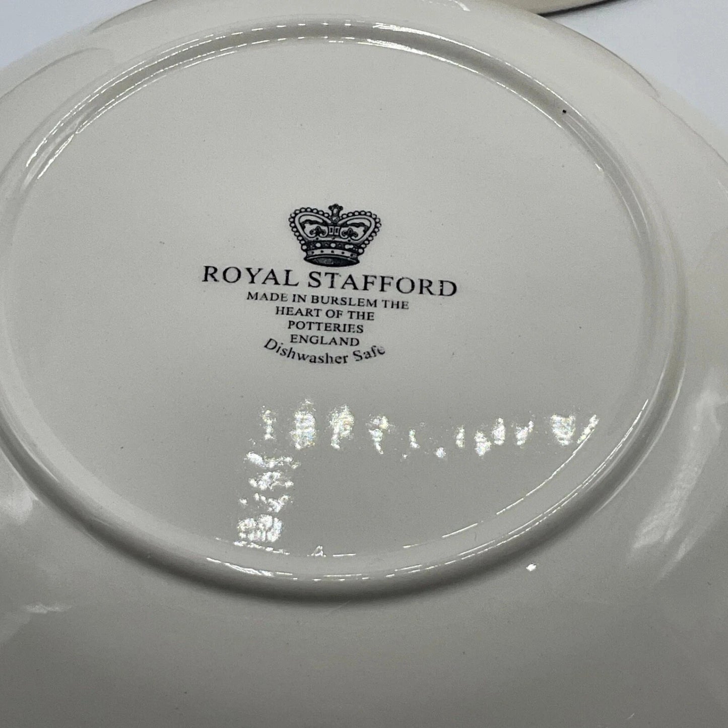 NEW Royal Stafford Halloween Set Of 4 Skeleton Design Cereal Bowls 20cm - Helsby Vintage