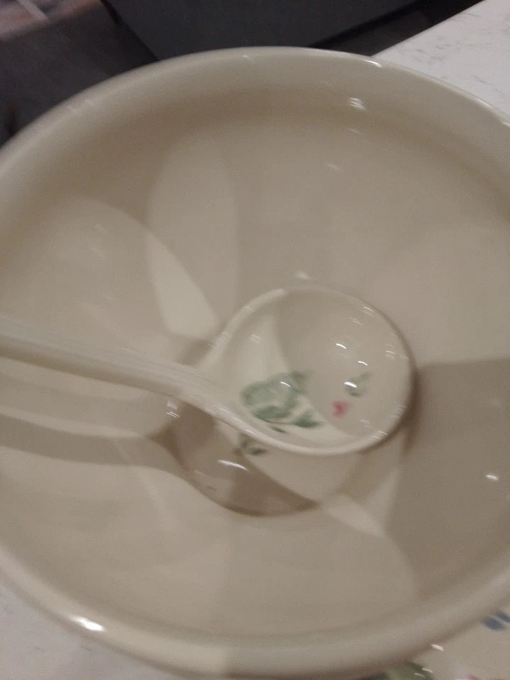 Royal Winton Large Soup Bowl Or Tureen With Lid And Ladle - Helsby Vintage