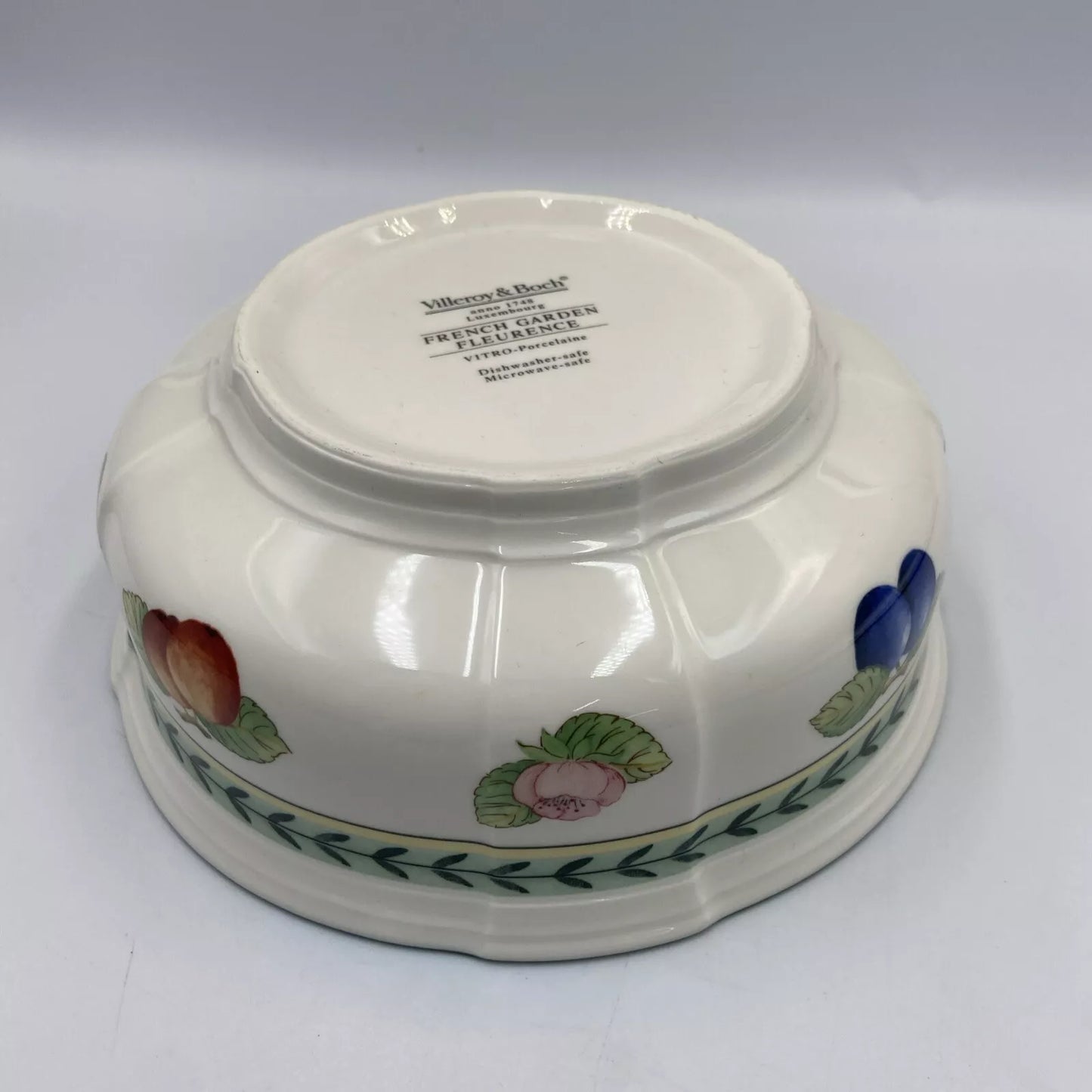 Villeroy & Boch French Garden Fleurence Serving / Fruit Bowl 20.5cm By 7.5cm
