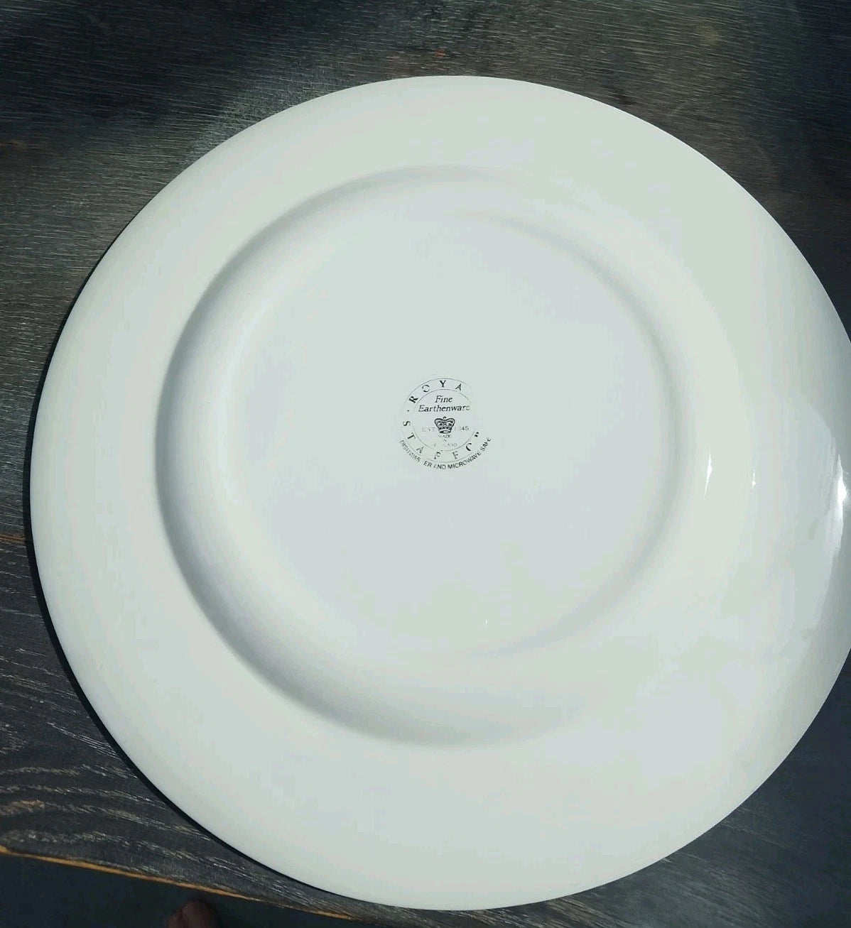 Royal Stafford Gardeners Journal Dinner Plate 11 Inches
