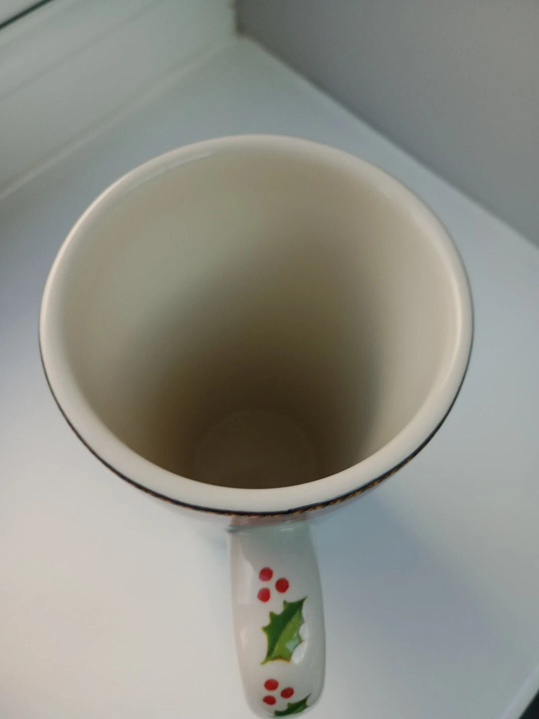 JIM SHORE Enesco Holiday Traditions Santa Large TALL MUG Christmas Rare