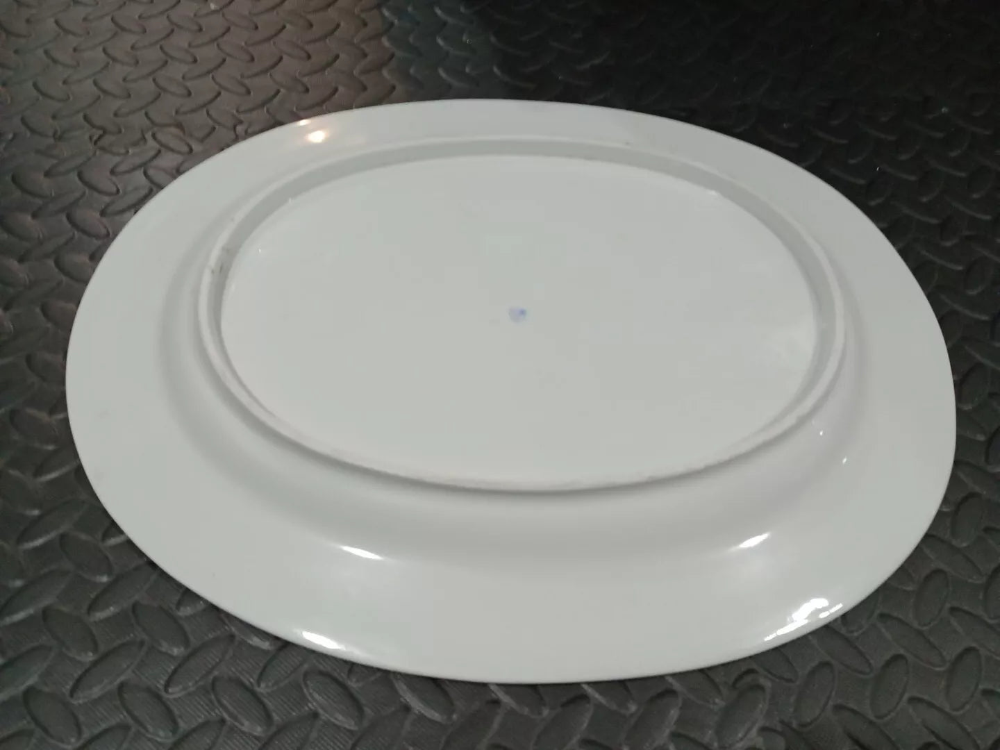 Grainger & Co Chinoiserie Oval Platter 19.5" X 15.5" HUGE RARE Antique 19thC