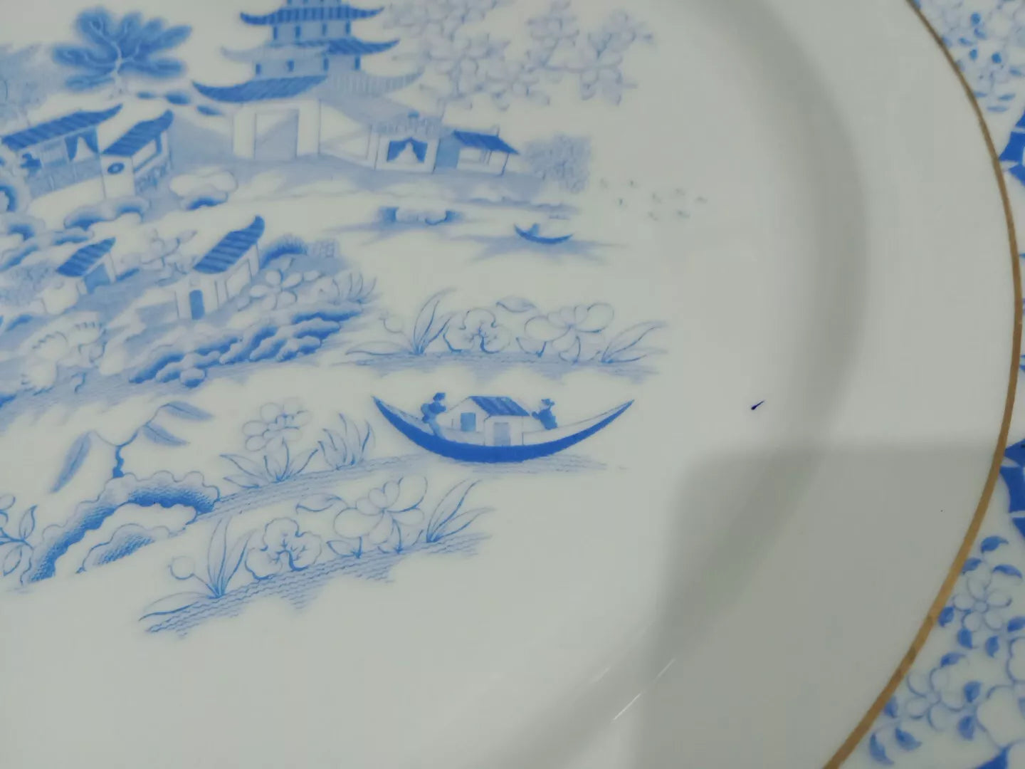 Grainger & Co Chinoiserie Oval Platter 19.5" X 15.5" HUGE RARE Antique 19thC