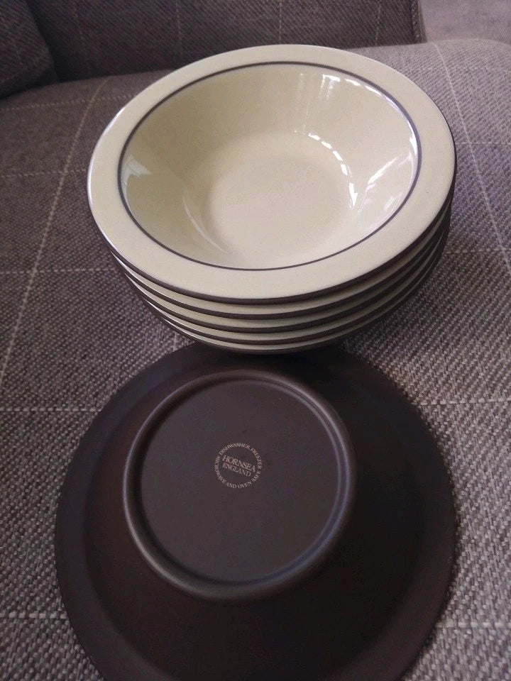 Hornsea Cornrose Set of 6 Cereal Bowls 17cm Lancaster Vitramic