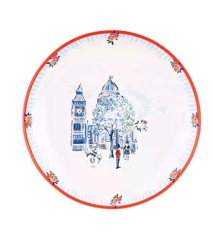 NEW Cath Kidston London Set Of 4 Side Plates