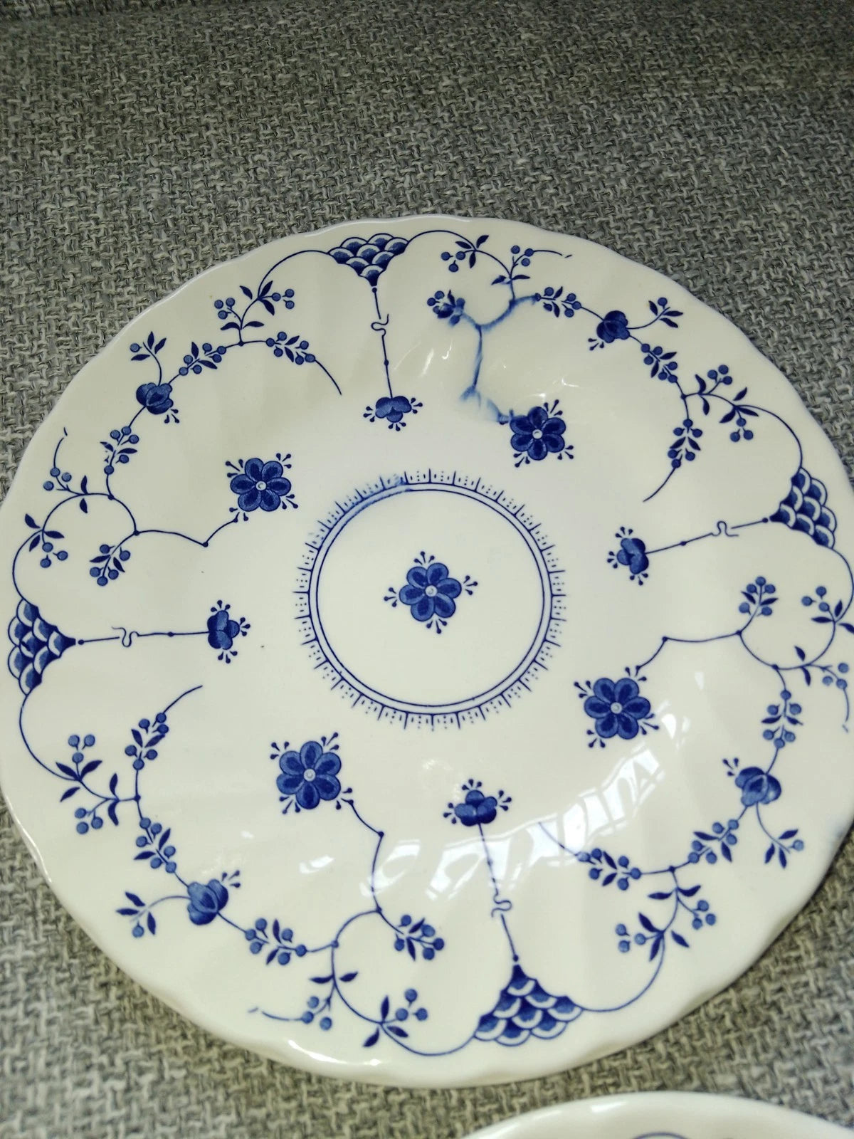 Churchill Georgian Collection Salad / Luncheon Plate x 4 - 20cm - Vintage