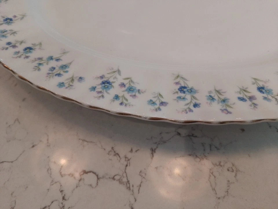 Royal Albert Memory Lane large Oval Serving Platter 13"x10¾"