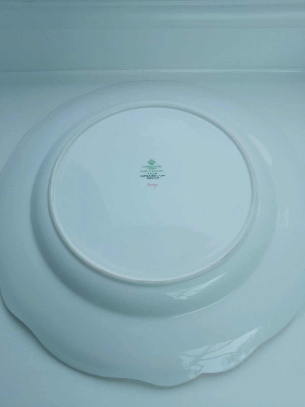 Spode Copeland Chancellor Cobalt 10.75" Dinner Plate Gold T Goode & Co 9688