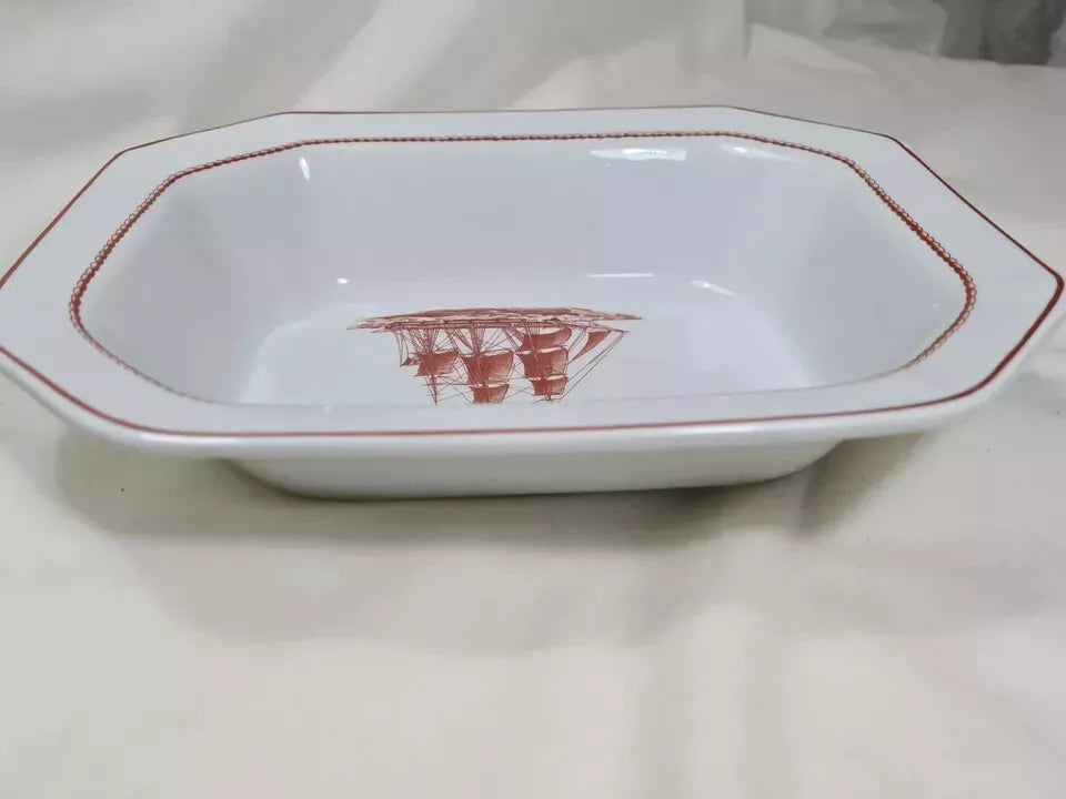 Wedgwood Flying Cloud Serving Dish Bowl 9.75" McKIM 1833 Georgetown Trade Winds
