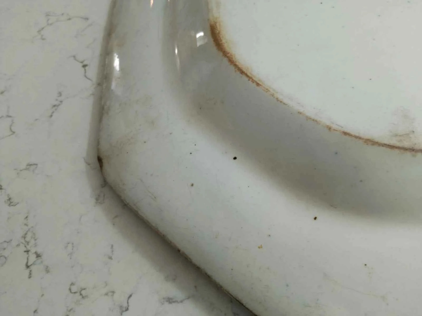 John Maddock Flow Blue Hindustan Ironstone Platter England Made Pre 1855 16"