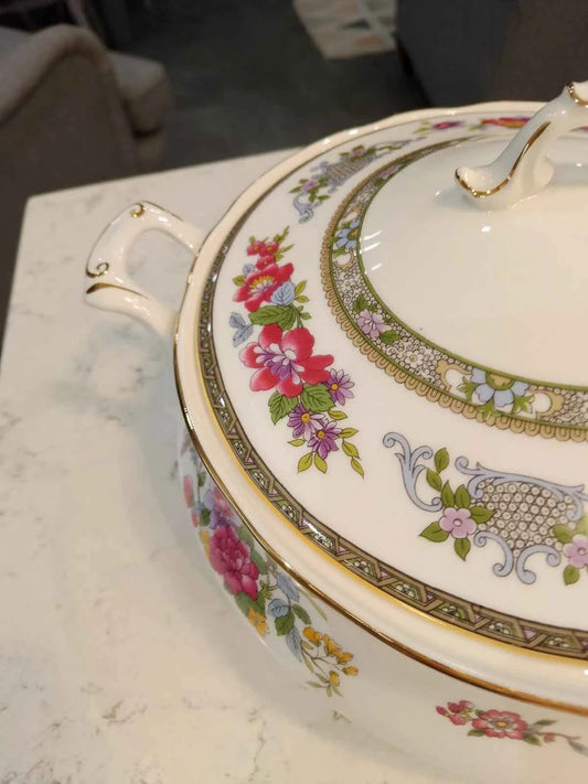 Paragon - Tree of Kashmir - Tureen 21cm - Lidded Handled Vegetable Serving Dish