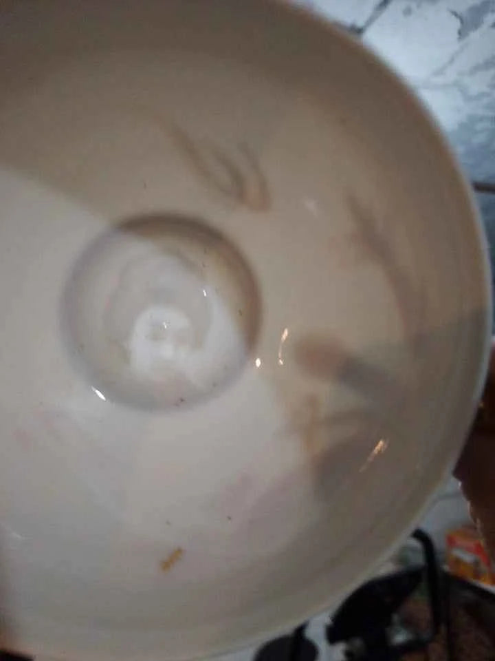 JAPANESE Vintage Geisha Girl Lithophane Eggshell Porcelain Red Dragon Tea Set