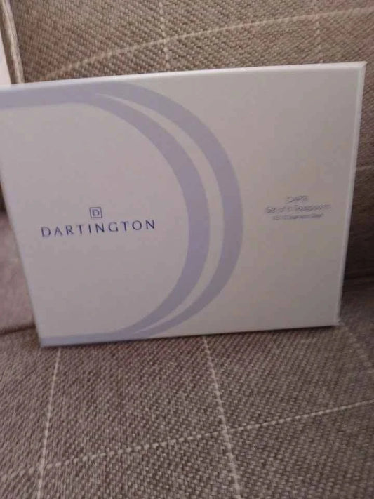 NEW Dartington Capri 18/10 Stainless Steel Teaspoons set x 6