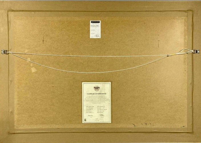 Mackenzie Thorpe Riding with Love Limited Edition Print COA - 105cm x 73cm