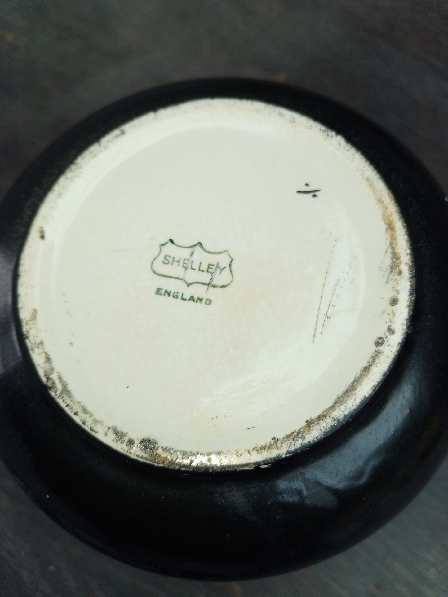 Shelley Art Deco Antique Rose Pattern Bud Vase - Helsby Vintage