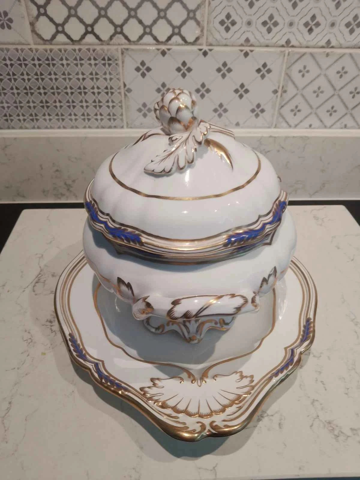 Spode Copeland Chancellor Tureen with Underplate - Helsby Vintage
