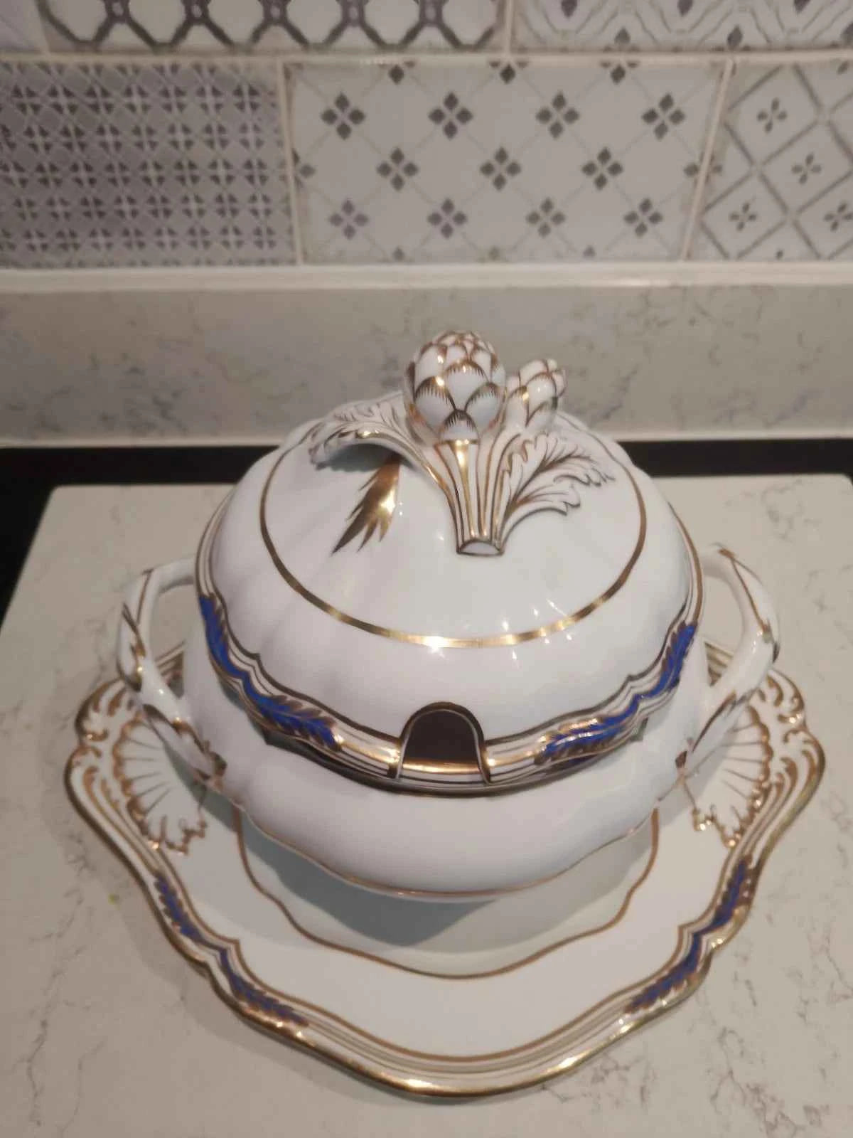 Spode Copeland Chancellor Tureen with Underplate - Helsby Vintage