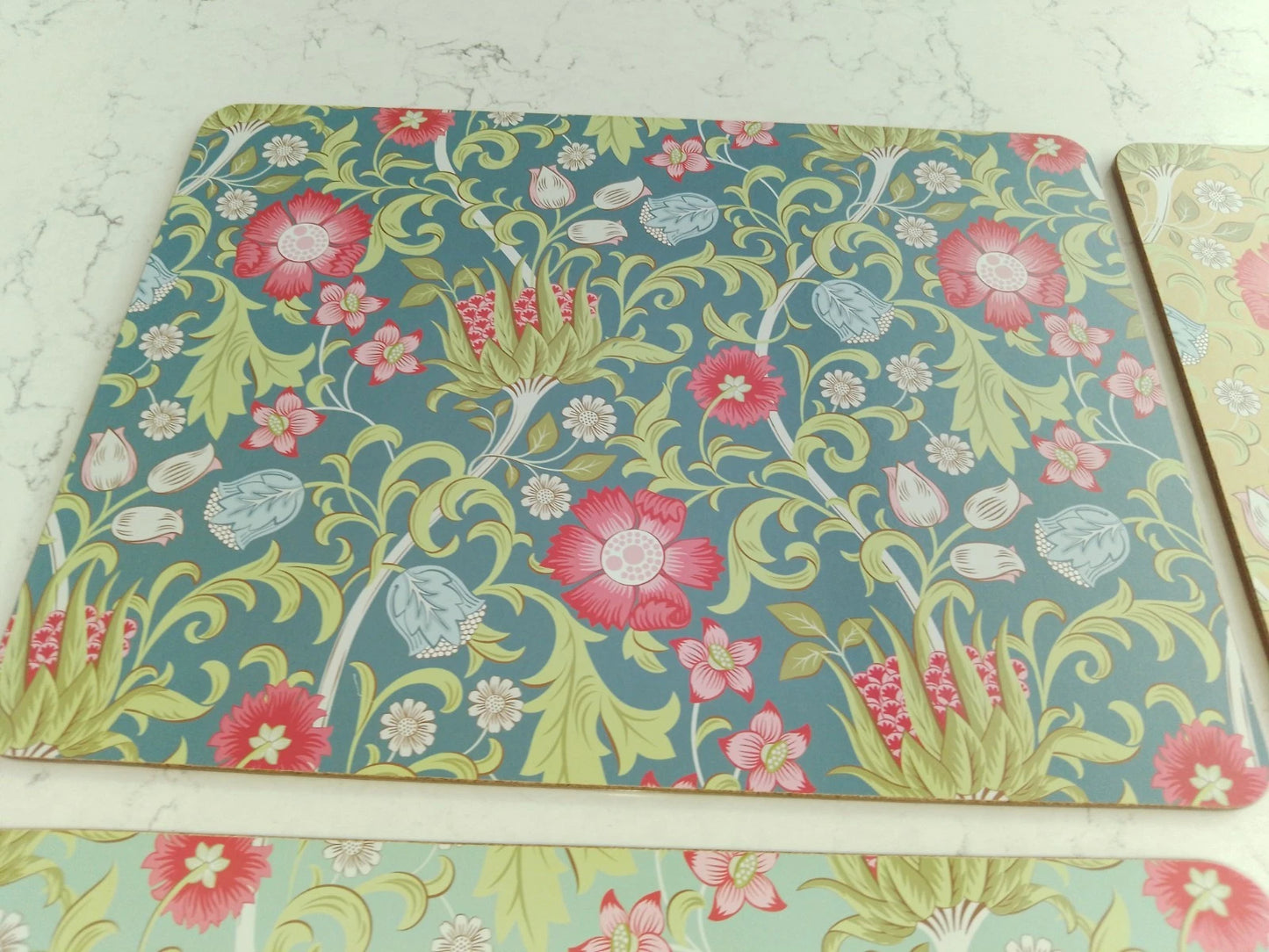 NEW William Morris Standen Set Of 4 Placemats And 4 Coasters - Helsby Vintage