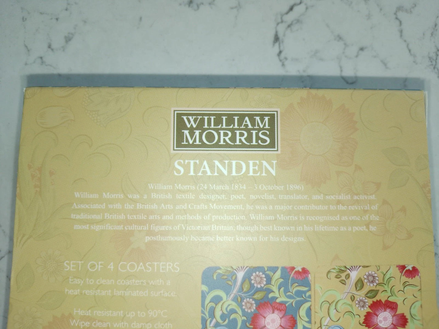 NEW William Morris Standen Set Of 4 Placemats And 4 Coasters - Helsby Vintage