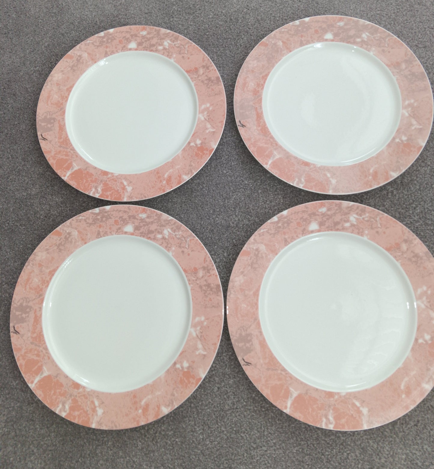 Villeroy And Boch Siena Set Of Four Large Dinner Plates 10.5" - Helsby Vintage