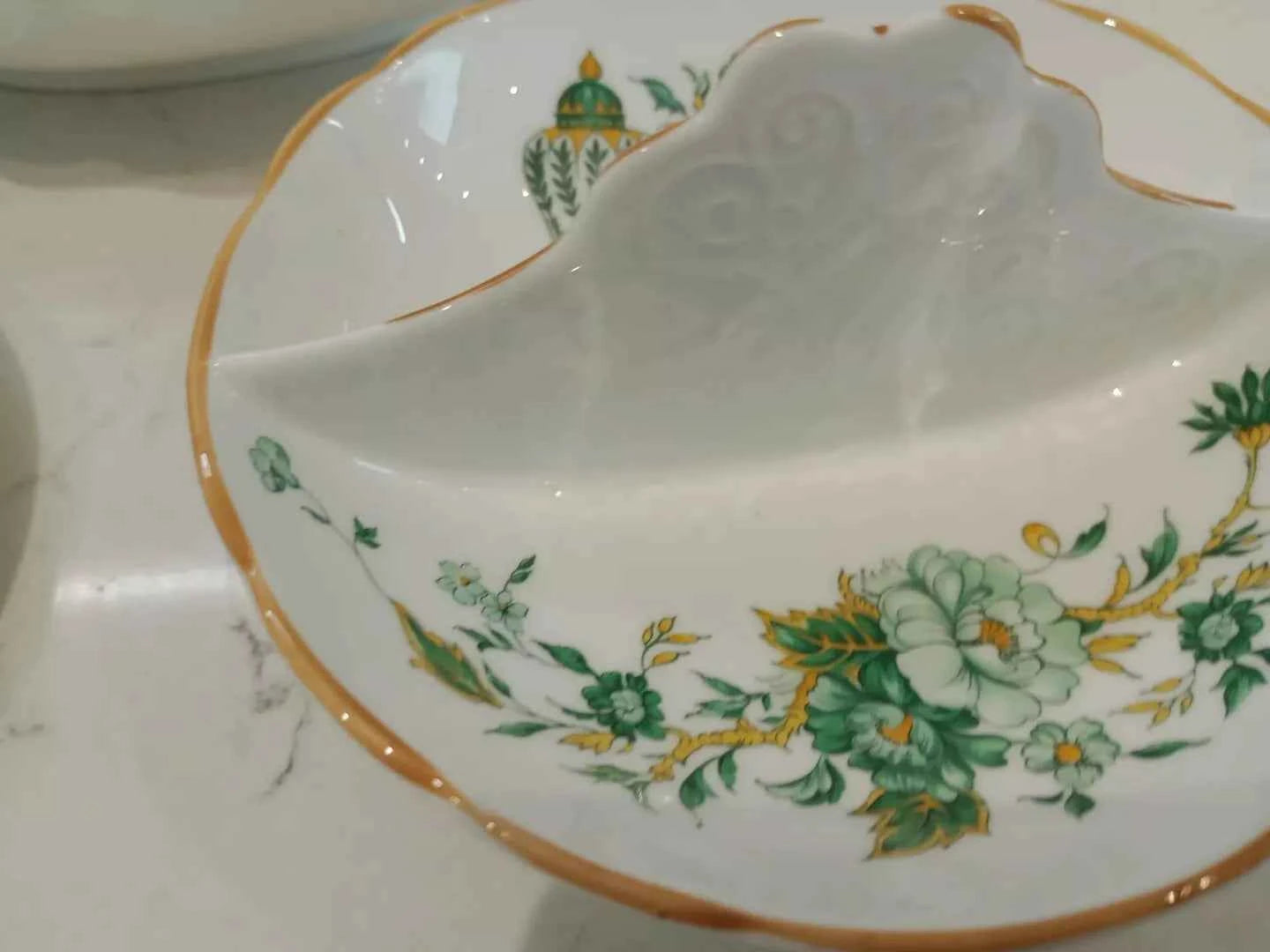 Set of 3 Kowloon Trinket PIN Dishes Crown Staffordshire - Helsby Vintage