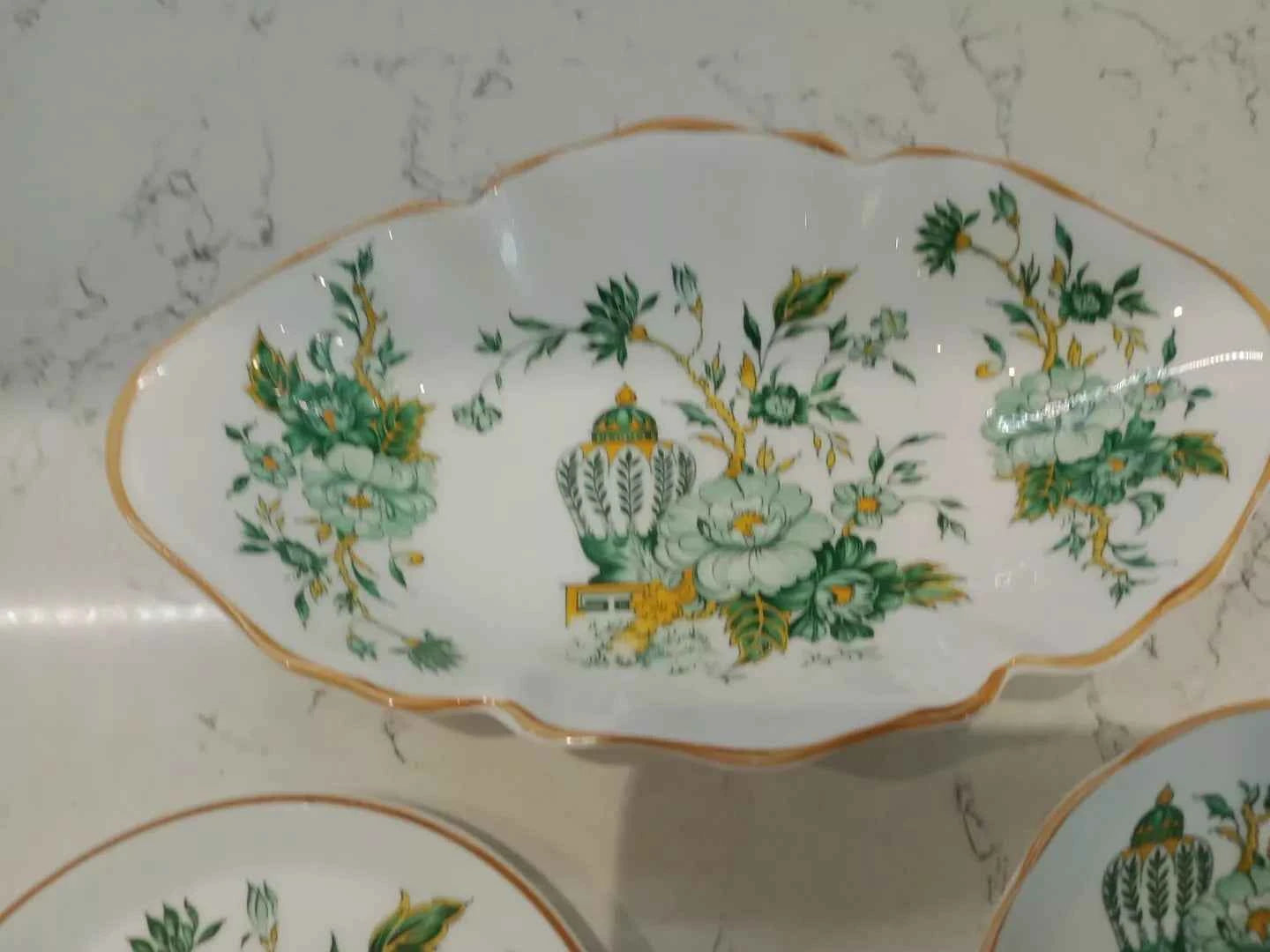 Set of 3 Kowloon Trinket PIN Dishes Crown Staffordshire - Helsby Vintage