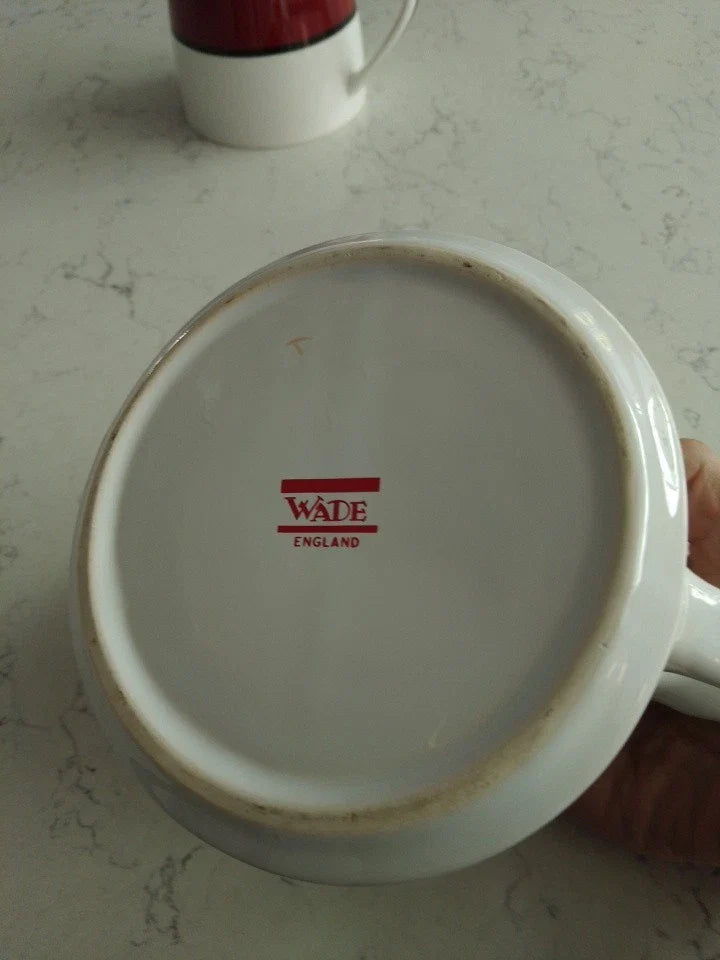 Wade Poppies Teapot, Large, 1980s, 15cm Height, Very Good Condition - Helsby Vintage