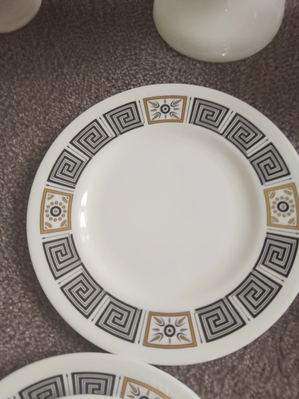Wedgwood Asia Black Coffee Service Set White Bone China R4288 For 6 - Helsby Vintage