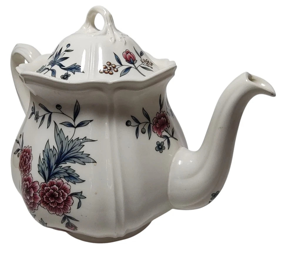 Wedgwood Williamsburg Potpourri Teapot with Lid - Helsby Vintage