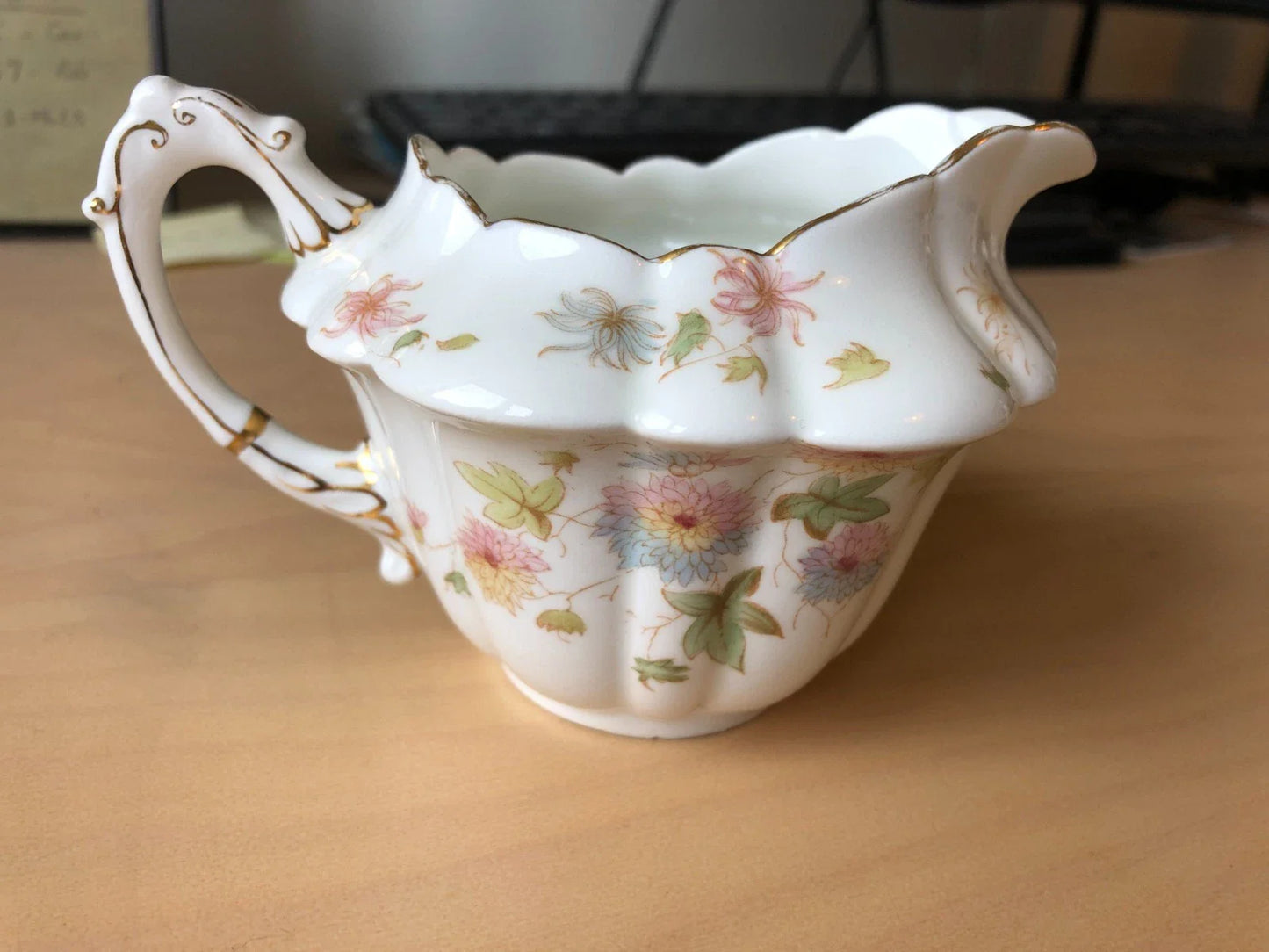 Antique Wileman Foley Pre-Shelley Chrysanthemum Empire Shape 18 Piece Tea Set - Helsby Vintage